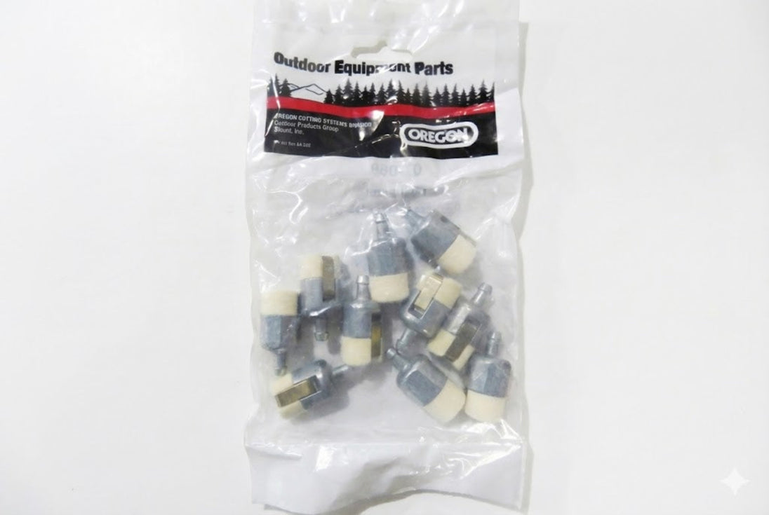 Oregon 07-069 Fuel Filter Replaces Walbro 125-527 - 10 Pack front straight packaging picture 