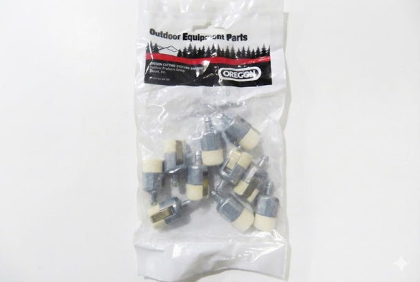 Oregon 07-069 Fuel Filter Replaces Walbro 125-527 - 10 Pack front straight packaging picture 