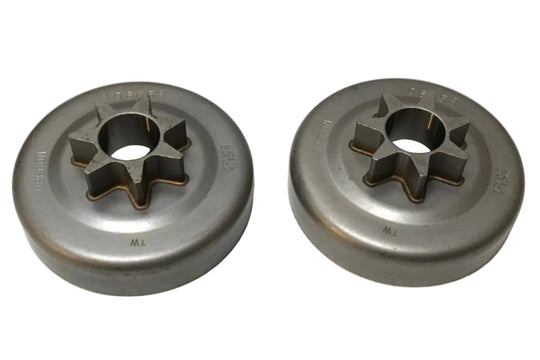 Oregon 106658X Chainsaw Spur Sprocket – .325" Pitch, 7-Tooth Power Performance Pack Of 2 straight picture 