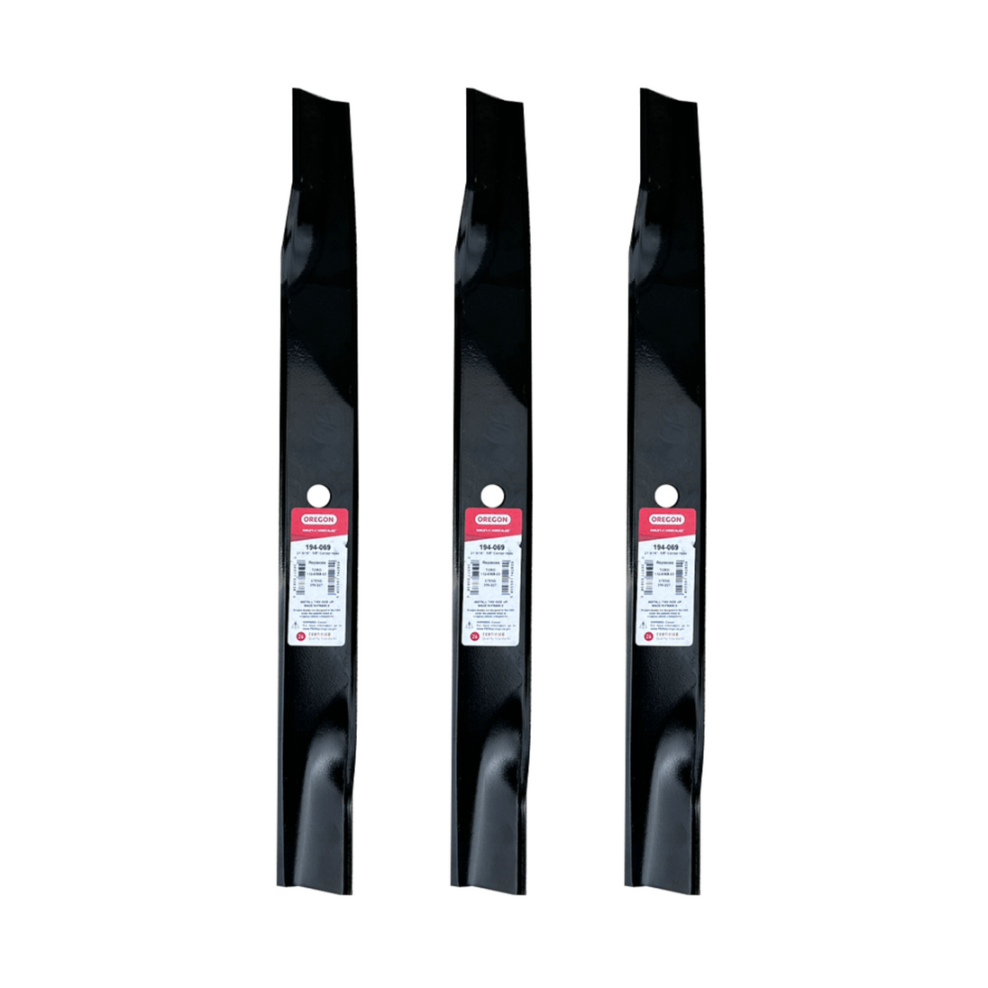 Oregon 194-069 Pack Of 3 Mower Blades Replaces Toro 106-2247, 110-6568-03 front picture 