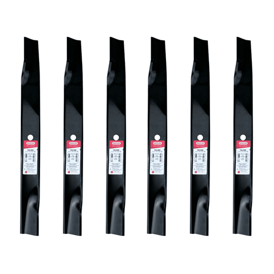Oregon 194-069 Pack Of 6 Mower Blades Replaces Toro 106-2247, 110-6568-03 front straight picture 