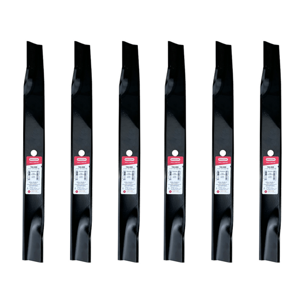 Oregon 194-069 Pack Of 6 Mower Blades Replaces Toro 106-2247, 110-6568-03 front straight picture 