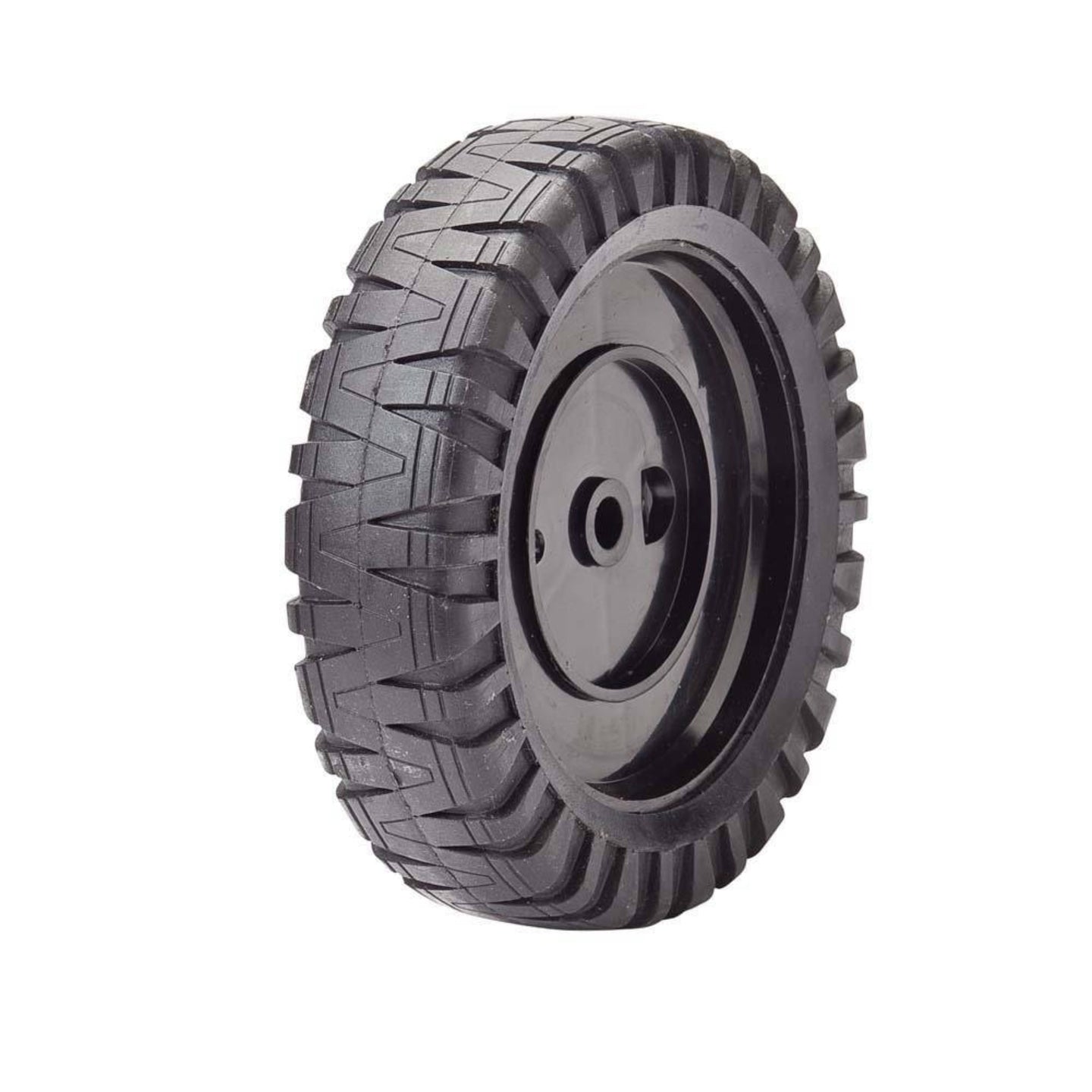 Oregon 72-074 Wheel 8" x 2.1" Gearless - Replaces 734-2005A 734-2005B side angled view picture 
