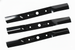 Oregon 90-623 Set Of 3 - 23" Lawn Mower Blade Replacement For TD65 522603 front straight picture 