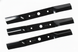 Oregon 90-623 Set Of 3 - 23" Lawn Mower Blade Replacement For TD65 522603 front straight picture 
