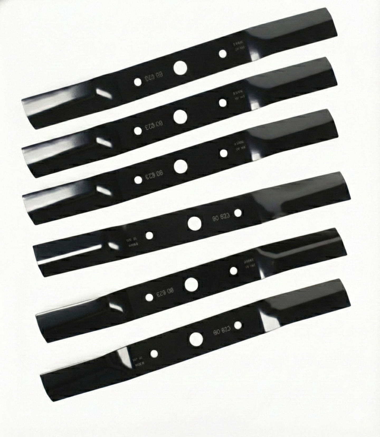 Oregon 90-623 Set Of 6 - 23" Lawn Mower Blade Replacement For TD65 522603 top view picture