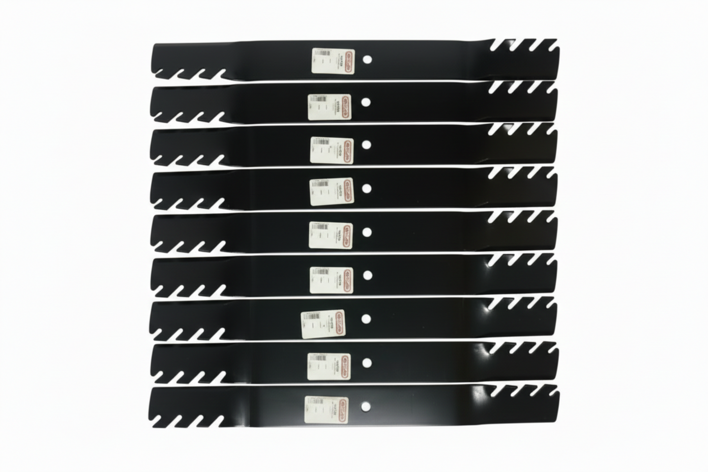 Oregon 90-778 Premium Gator Mulcher Blade – Heavy-Duty 21" 3-in-1 Performance Pack Of 9 top view picture