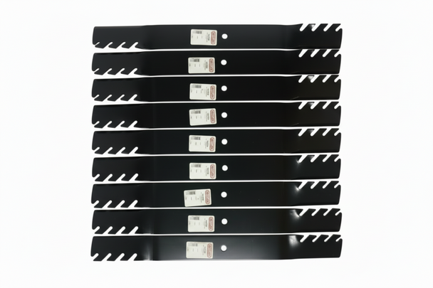 Oregon 90-778 Premium Gator Mulcher Blade – Heavy-Duty 21" 3-in-1 Performance Pack Of 9 top view picture