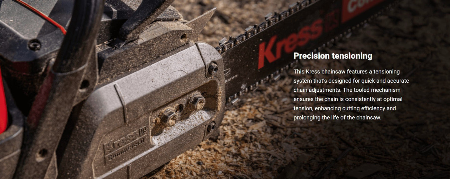 Kress KC340.9 Commercial - Grade 60V 20" Chainsaw (Tool Only) - SLE Equipment - 6
