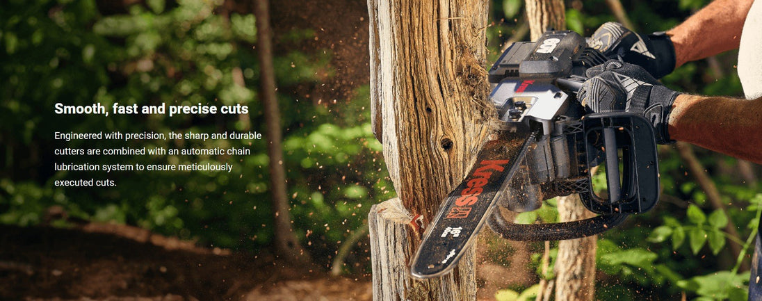 Kress KG368.9 Professional - Grade 60V 18" Brushless Chainsaw (Tool Only) - SLE Equipment - 4