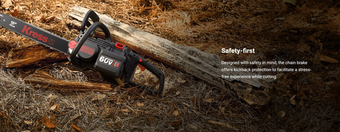 Kress KG368.9 Professional - Grade 60V 18" Brushless Chainsaw (Tool Only) - SLE Equipment - 6