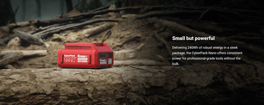Kress KAC800 Commercial - Grade 60V CyberPack Nano 4.0Ah/240Wh Battery - SLE Equipment - 2