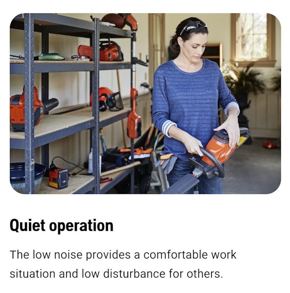 Husqvarna 115iHD55 36V 22" Hedge Trimmer (Battery and Charger) - SLE Equipment - 12