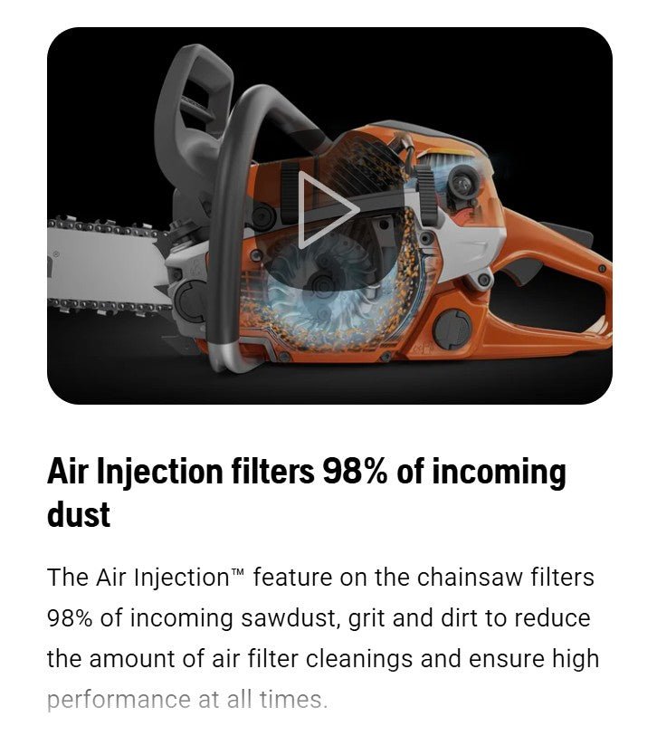 Husqvarna 572XP 32" Gas - Powered Chainsaw 70.6cc X - Torq Engine - SLE Equipment - 19