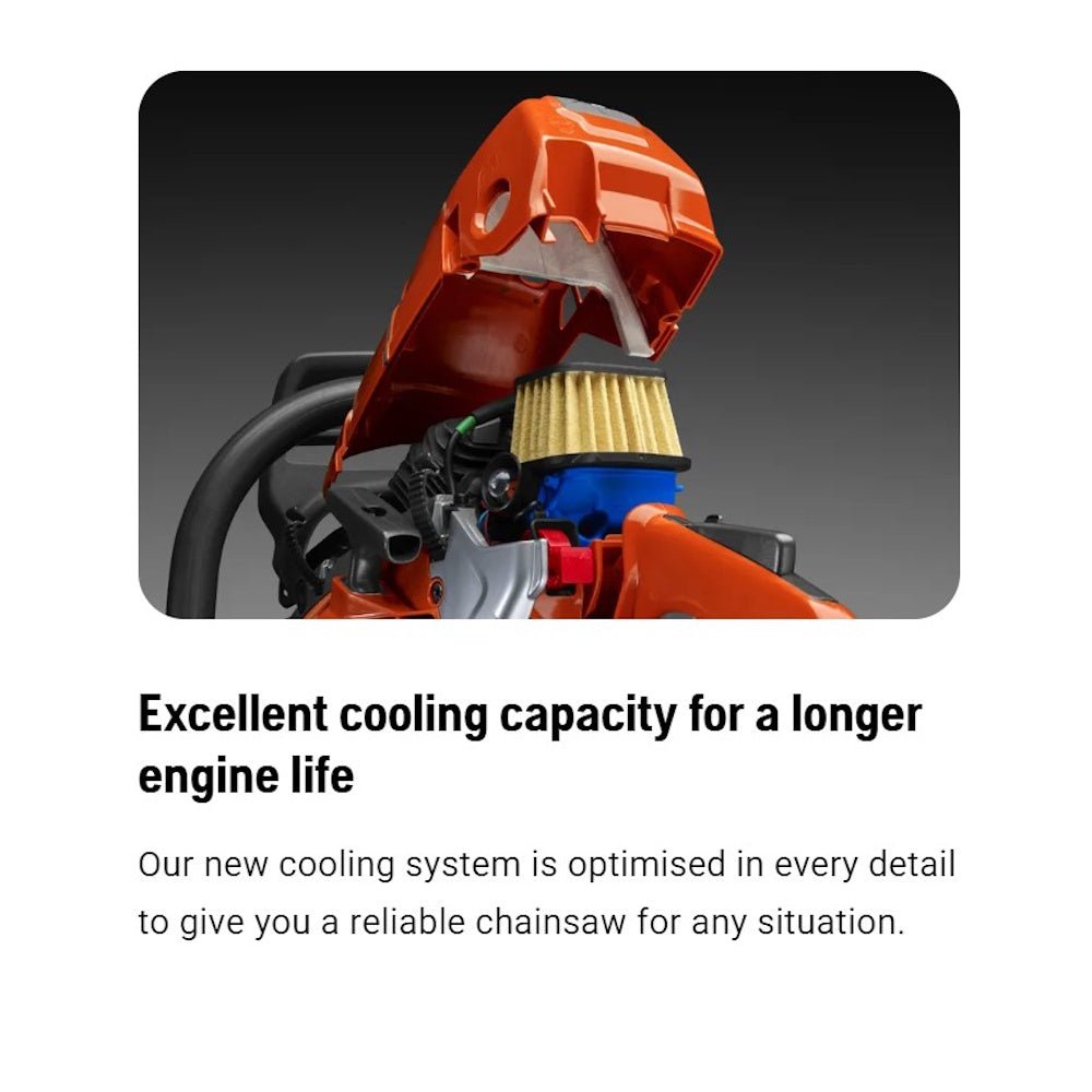 Husqvarna 572XP Gas - Powered 70.7cc X - Torq .058 Gauge 24" Chainsaw - SLE Equipment - 3