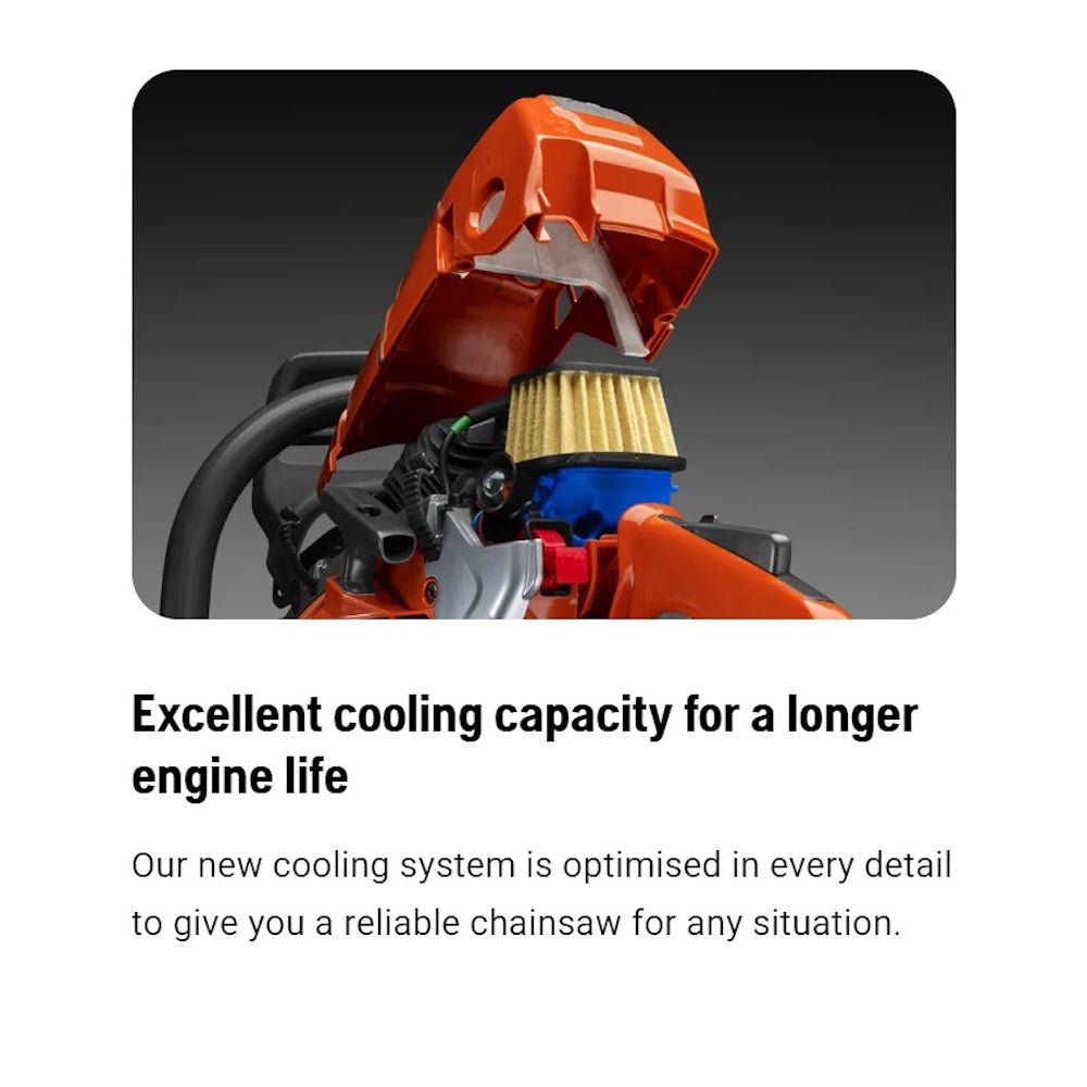 Husqvarna 550XP II Gas - Powered 50.1cc X - Torq .058 gauge 16" Chainsaw - SLE Equipment - 3