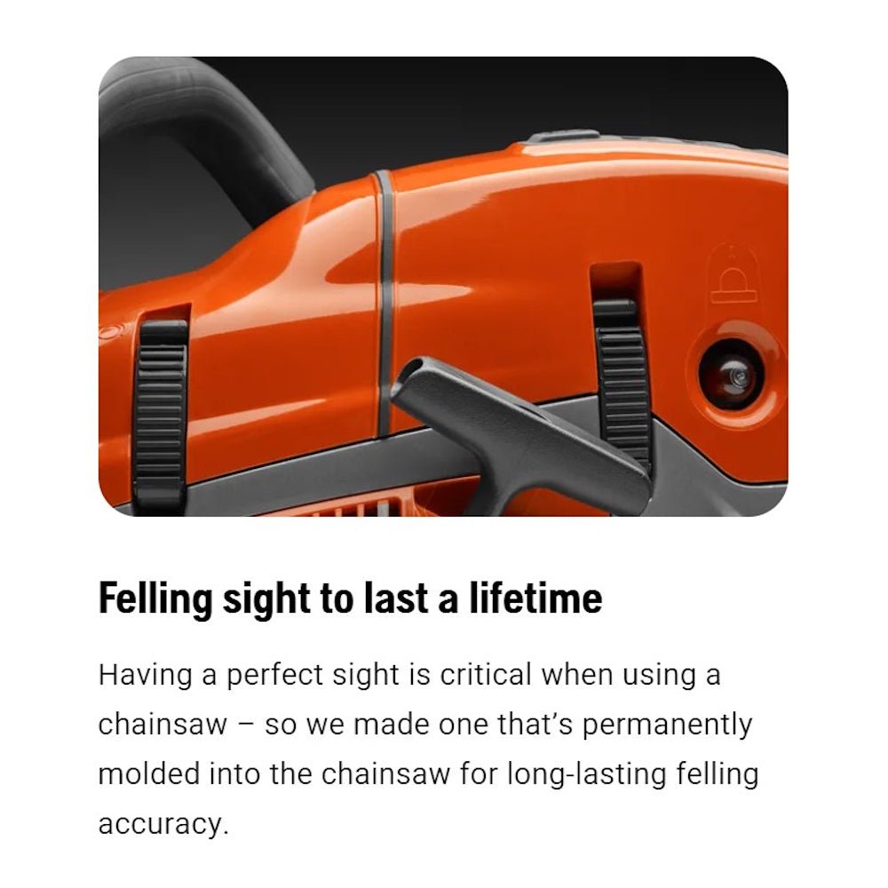 Husqvarna 550XP II Gas - Powered 50.1cc X - Torq .058 Gauge 18" Chainsaw - SLE Equipment - 4