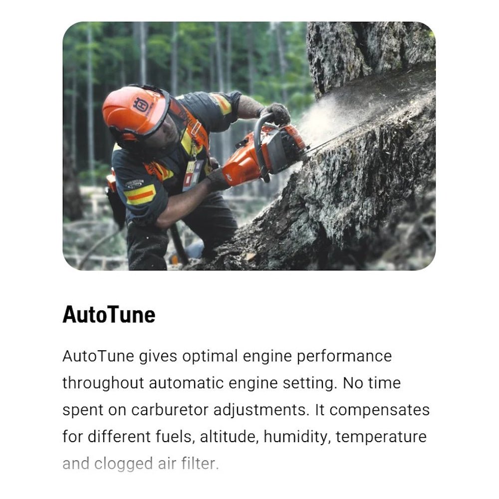 Husqvarna 550XP II Gas - Powered 50.1cc X - Torq .058 Gauge 20" Chainsaw - SLE Equipment - 13