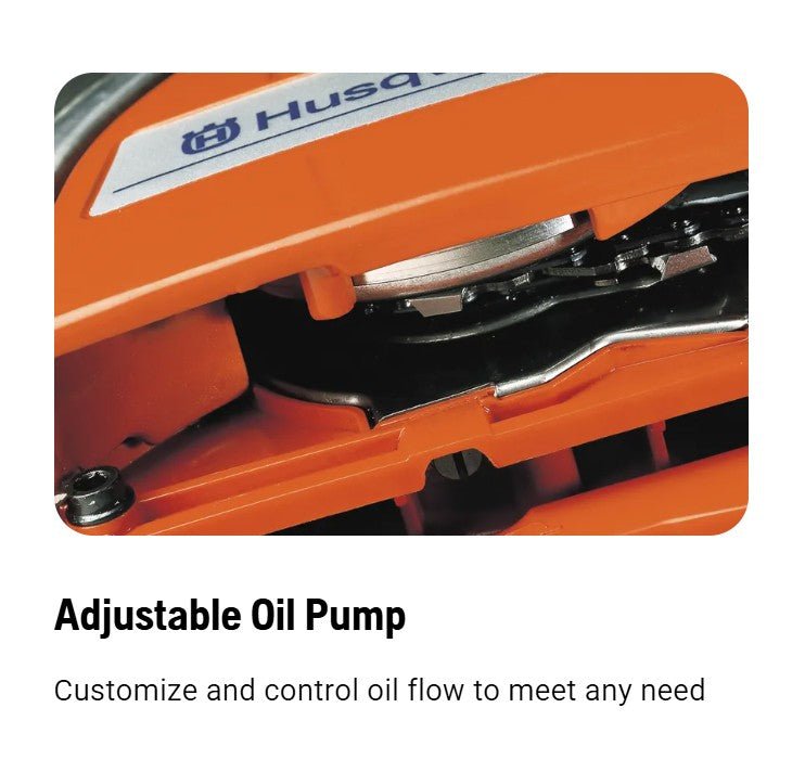 Husqvarna 550XP II Gas - Powered 50.1cc X - Torq .058 Gauge 18" Chainsaw - SLE Equipment - 2