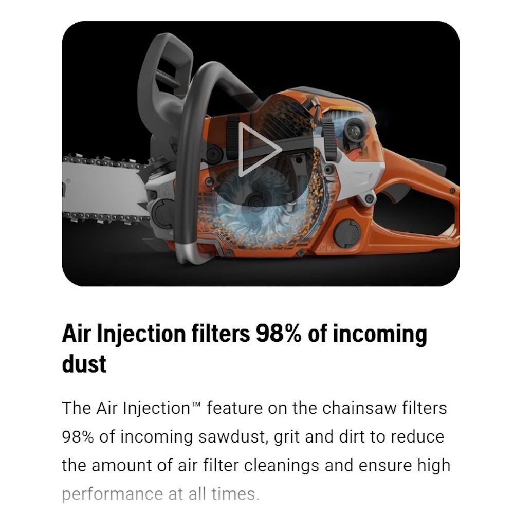 Husqvarna 565 Gas - Powered 70.7cc X - Torq .058 Gauge 28" Chainsaw - SLE Equipment - 9