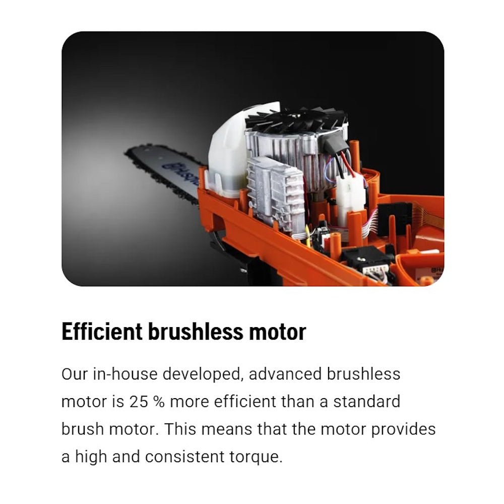 Husqvarna T535iXP 36 Volt Battery Powered 12" Chainsaw - Tool Only - SLE Equipment - 11