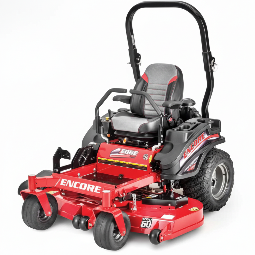 Encore Edge Pro EE60FX730V34P 60" Zero Turn Mower 23.5HP KAW Front Left 