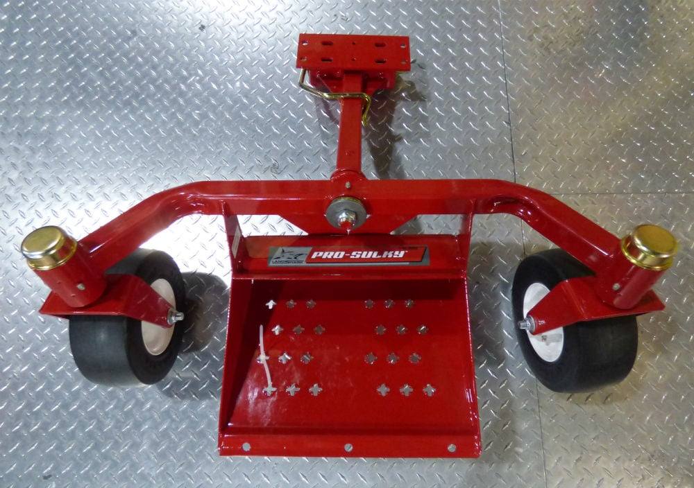 LandShark PS2003R - 1038 - 2 Red Sulky With Pneumatic Tires - SLE Equipment - 1