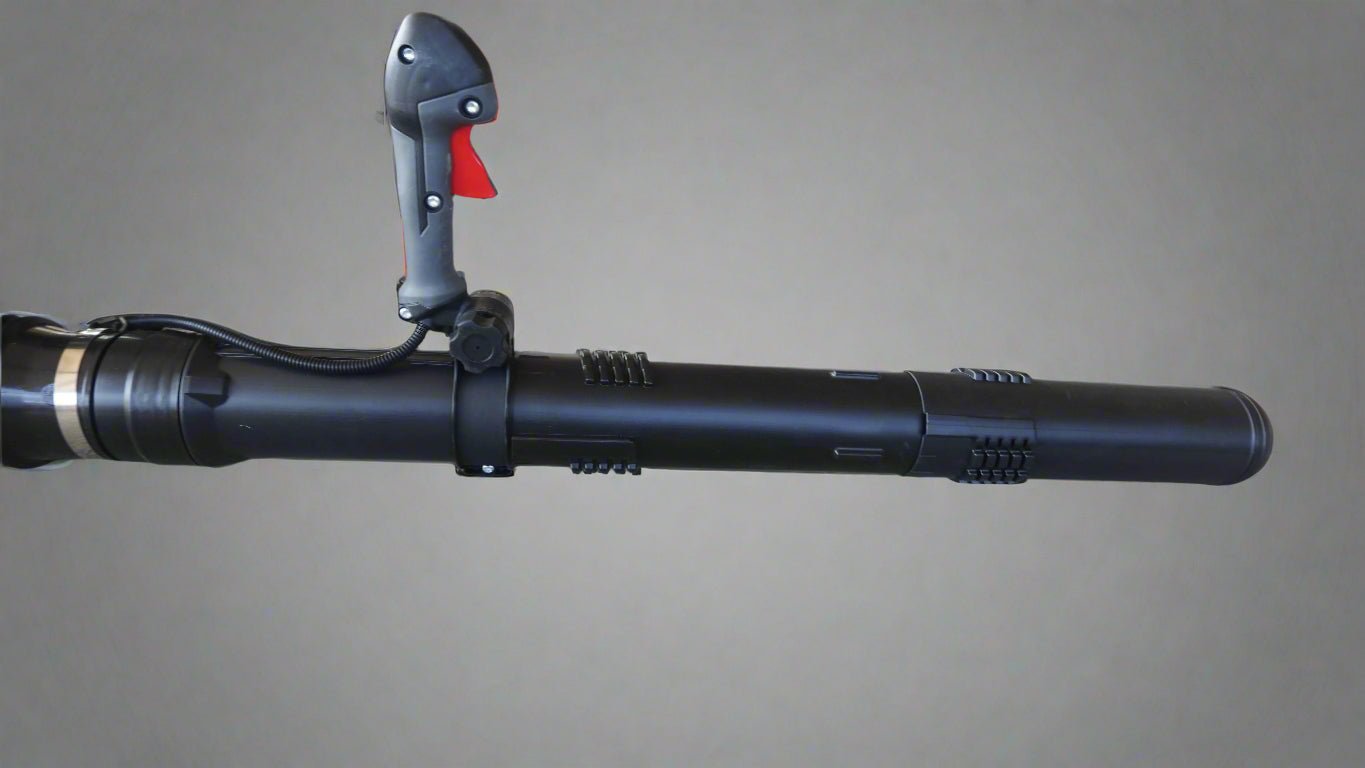Shindaiwa EB610RT 59.7 cc Professional Backpack Blower With Tube Throttle, Specific View. 