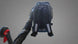 Shindaiwa EB610RT 59.7 cc Professional Backpack Blower With Tube Throttle, Back pack View. 