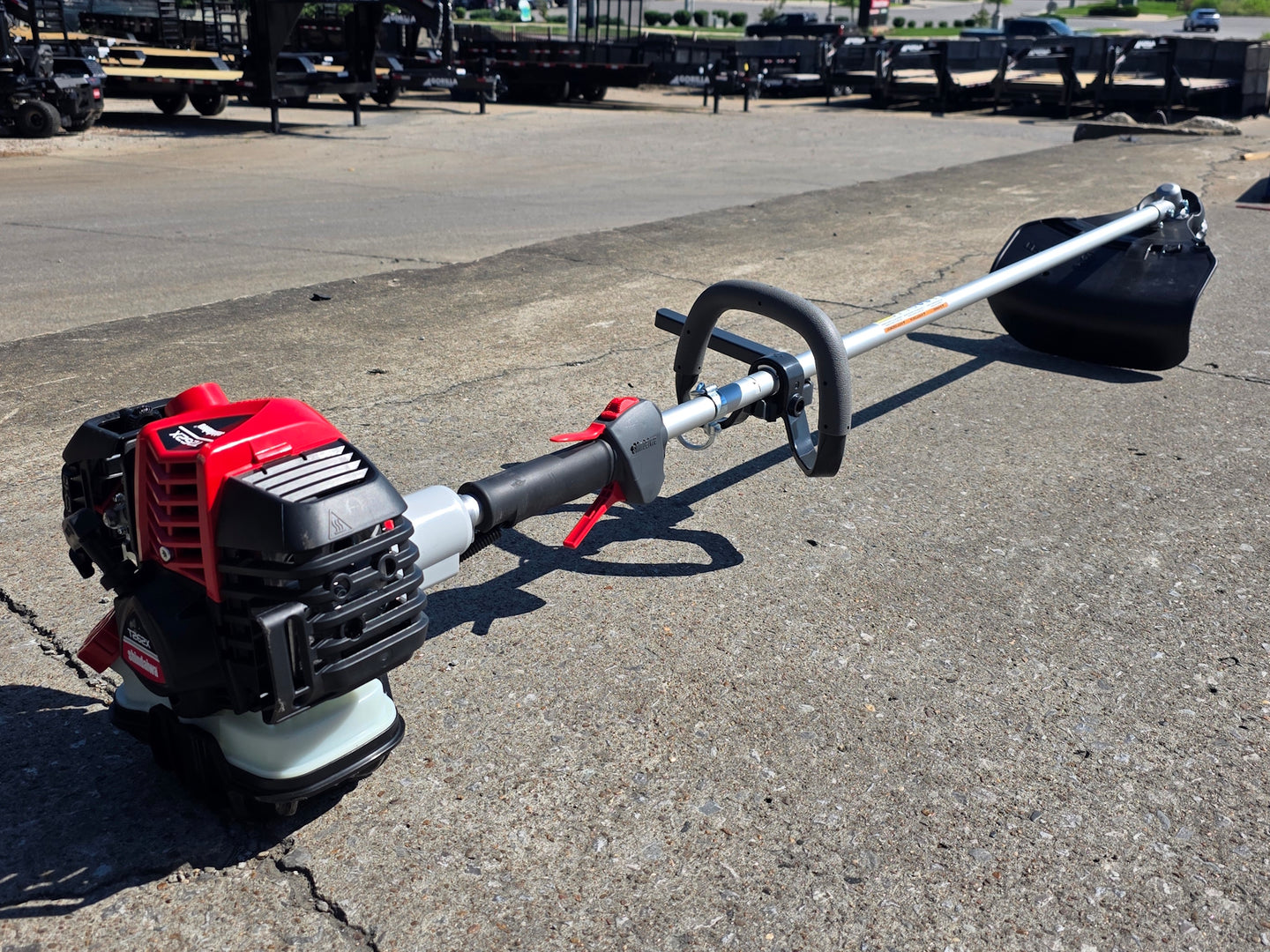 Shindaiwa T262X 25.4cc 2-Stroke Straight Shaft String Trimmer A Back right angle picture 