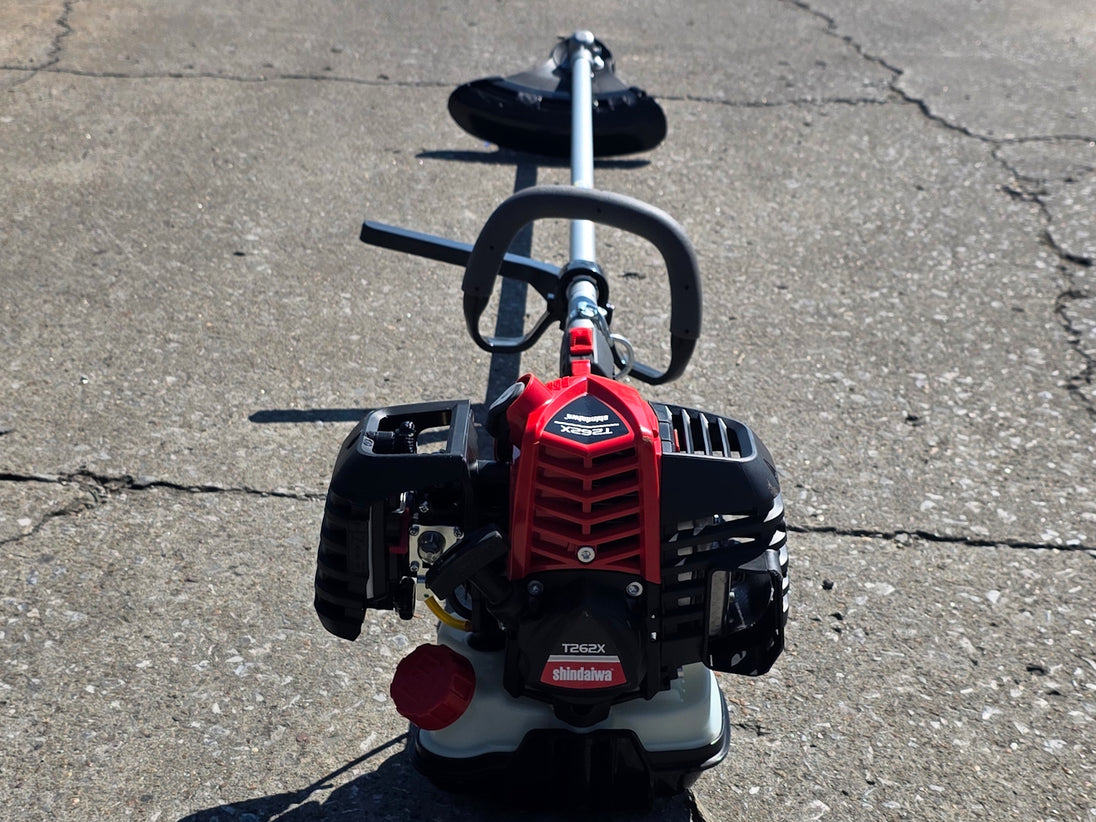 Shindaiwa T262X 25.4cc 2-Stroke Straight Shaft String Trimmer B Back side picture 