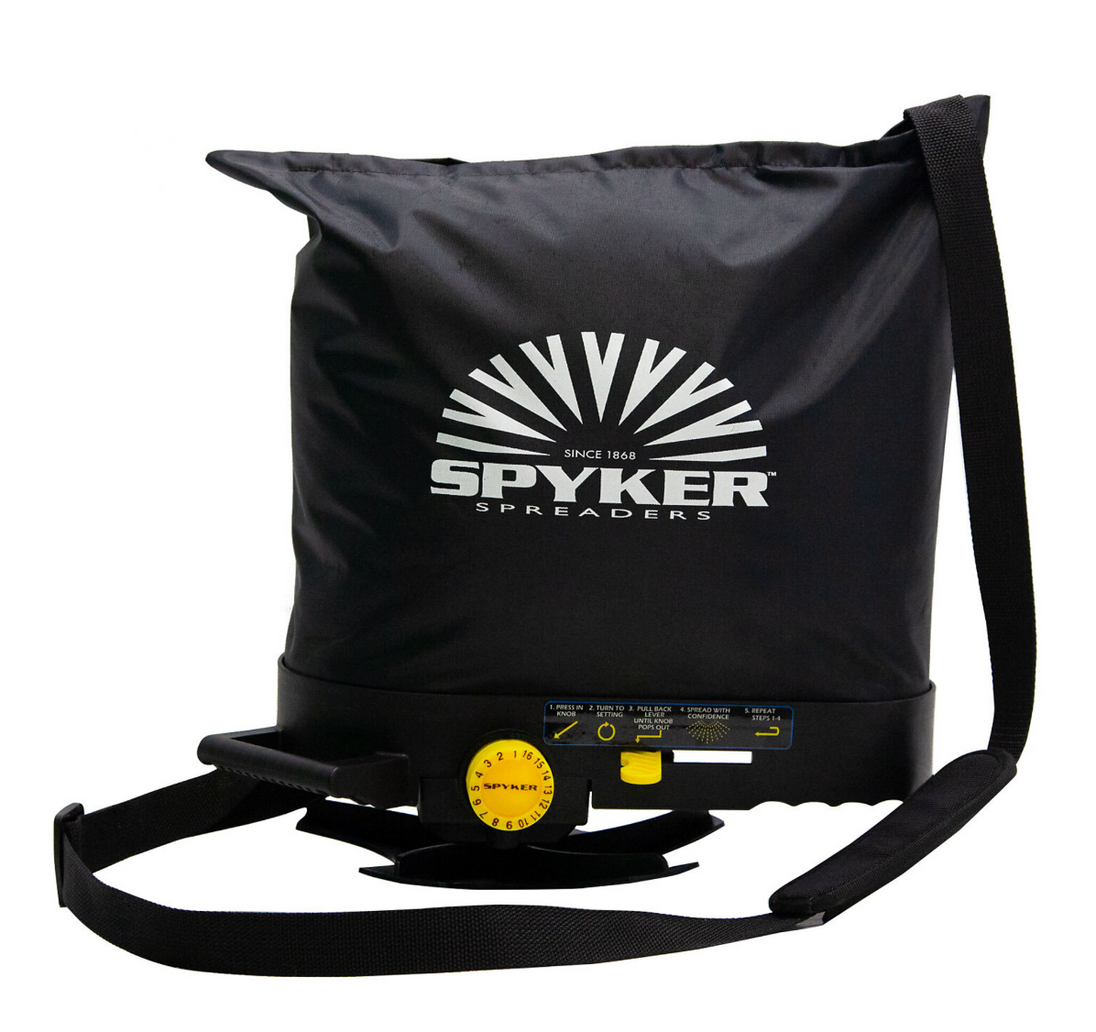 Spyker BCS25 Spyker 25lb Bag Spreader,Front View.