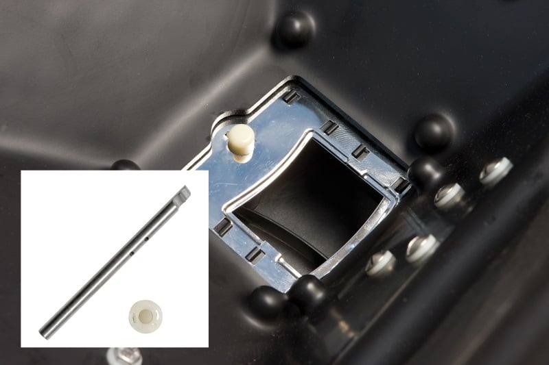 Spyker KSP12-TD1 Top Dressing Kit for S60-12020 Spreader,Front View.