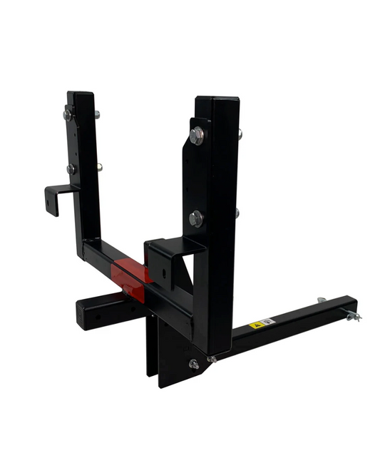 Spyker & Lesco 2-in Receiver Mount Kit KSPLS15-HITCH for S80-12010, Front View.