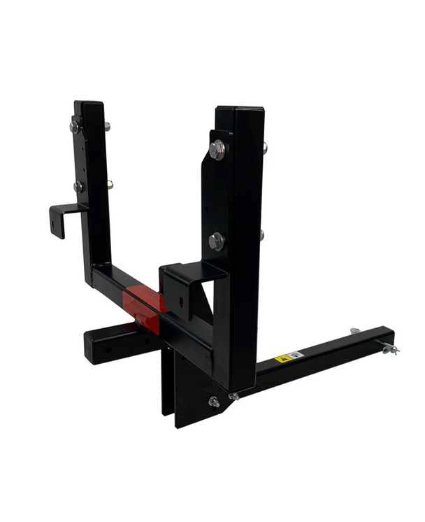 Spyker & Lesco 2-in Receiver Mount Kit KSPLS15-HITCH for S80-12010, Front View.