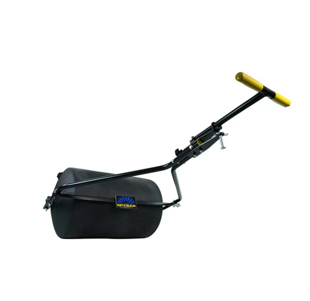 Spyker R28-1824 18"x24" 28-Gal Commercial Lawn Roller, 300lb Weight,Front View.