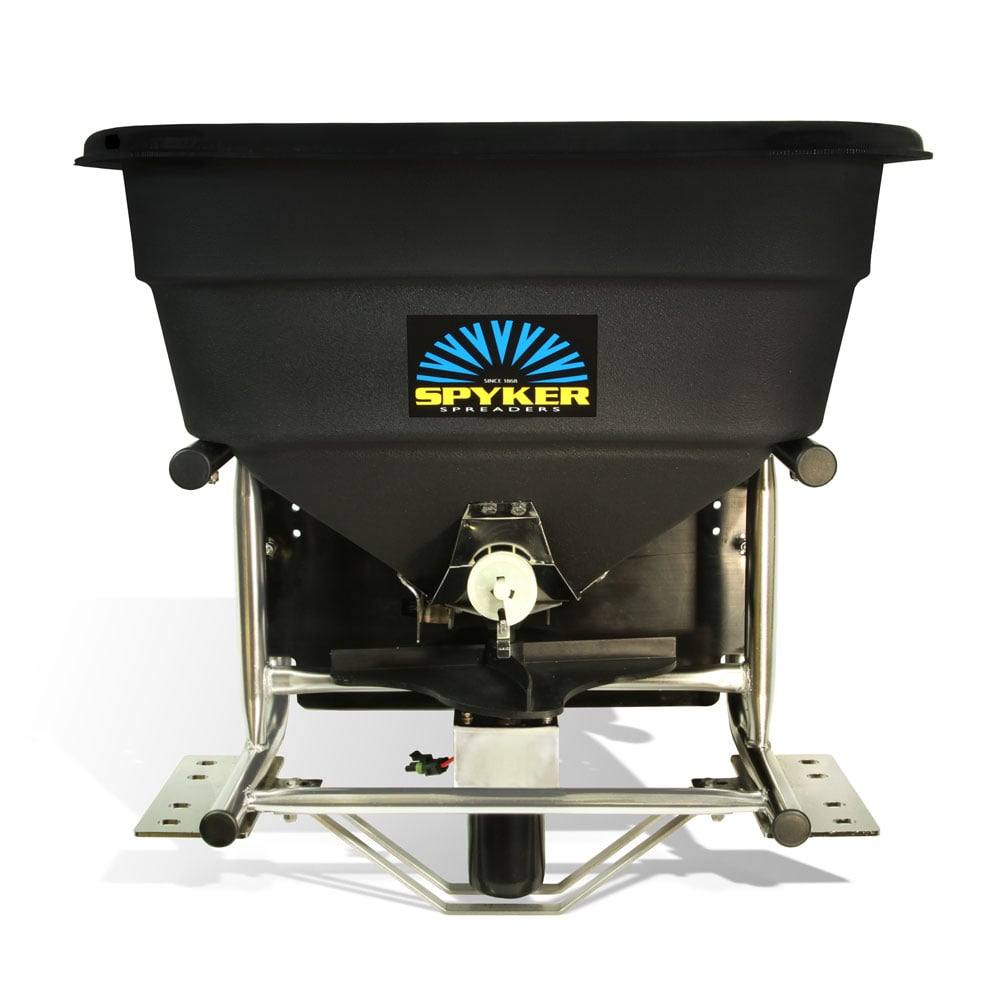 Spyker S80-12010 Spreader Commercial Electric - 120 lb Capacity,Front View. 