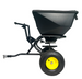 Spyker SPY200T-1P 200lb Tow Broadcast Spreader,Side View. 