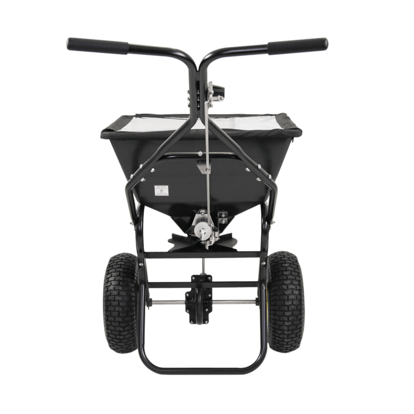 Spyker SPY80-1P ERGO Broadcast Spreader,Back View. 