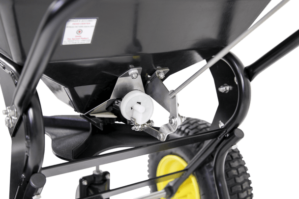 Spyker SPY80-1P ERGO Broadcast Spreader,Back View. 