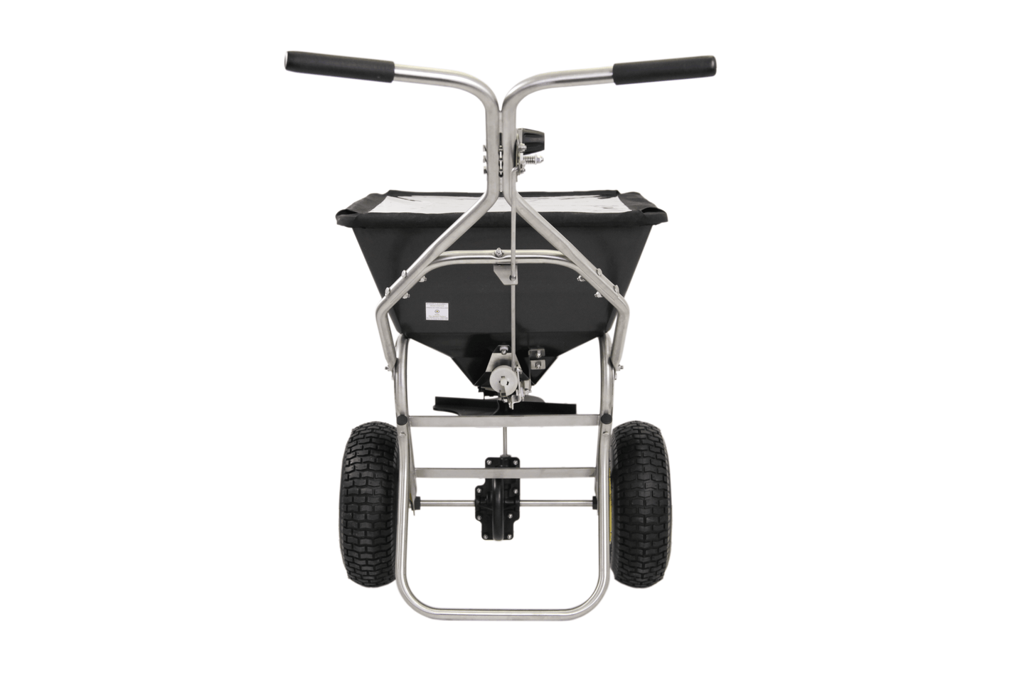 Spyker SPY80-1S ERGO Broadcast Spreader,Back View. 