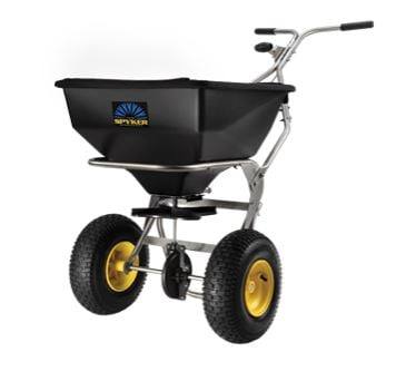 Spyker SPY80-1S ERGO Broadcast Spreader, Front View. 