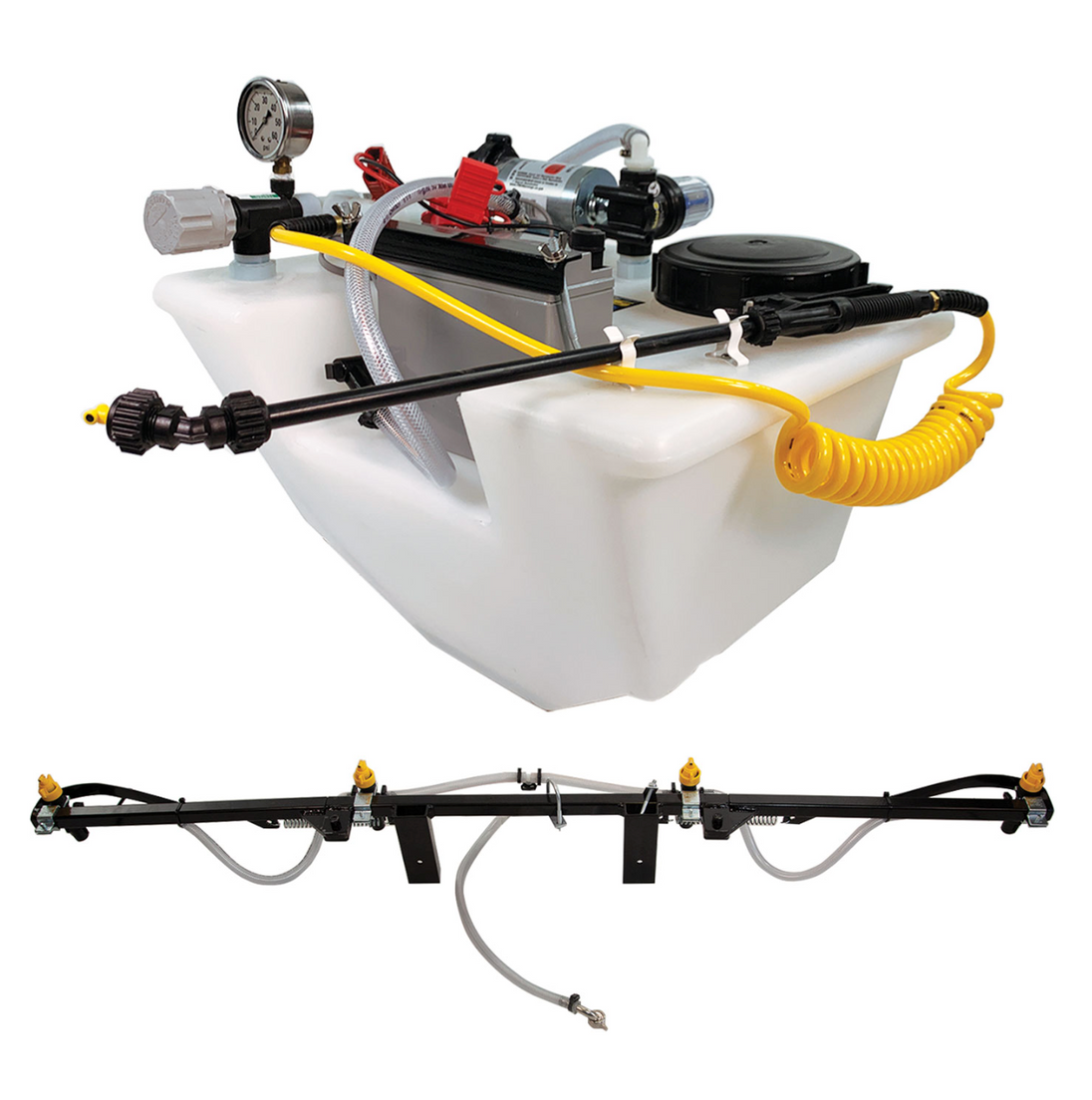 Spyker Drop-in Sprayer - Boom Sprayer,Front View.