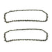 Stihl or Husqvarna 16" Chainsaw Chain Loop  Set of 2