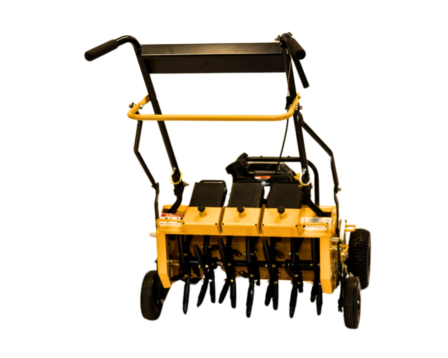 Stinger EZA25 25" Compact Hydrostatic Aerator Kohler back view picture 