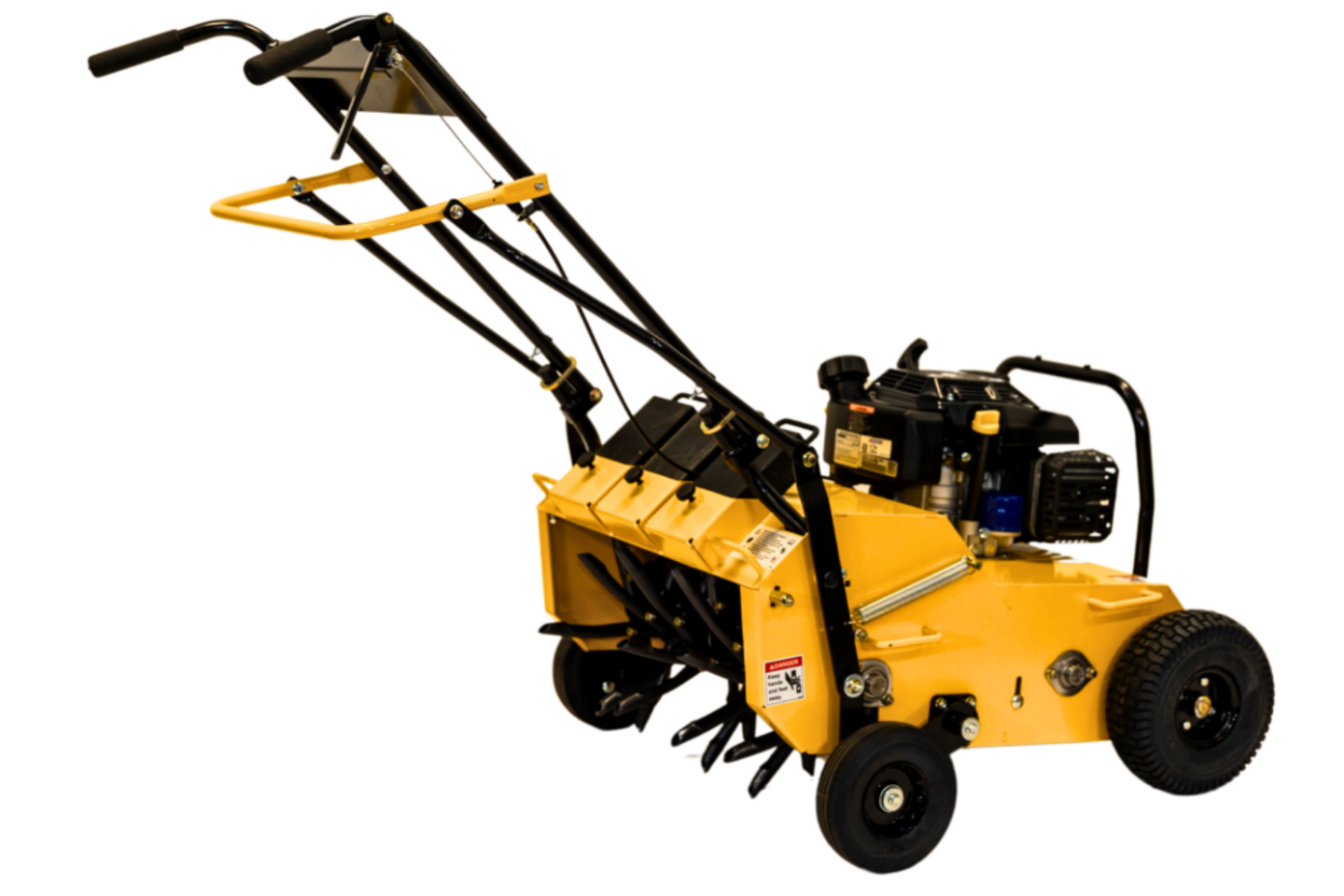 Stinger EZA25 25" Compact Hydrostatic Aerator Kohler back right angled view picture 