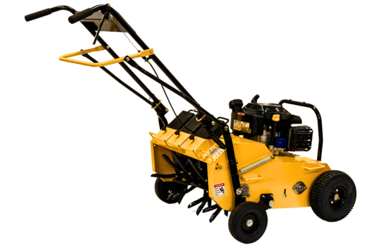 Stinger EZA25 25" Compact Hydrostatic Aerator Kohler back right angled view picture 