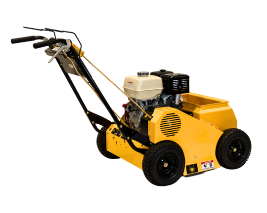 Stinger SS2400 Hydrostatic Superseeder 2400 13HP HONDA back right angled view picture 