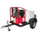 Hot2Go Gas Hot Water Pressure Washer Trailer Package 4000 PSI 4.8 GPM Vanguard - SLE Equipment - 1
