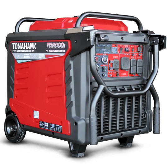 Tomahawk TG9000i 10500W Gas Powered Electric Start Portable Inverter Generator - SLE Equipment - 1